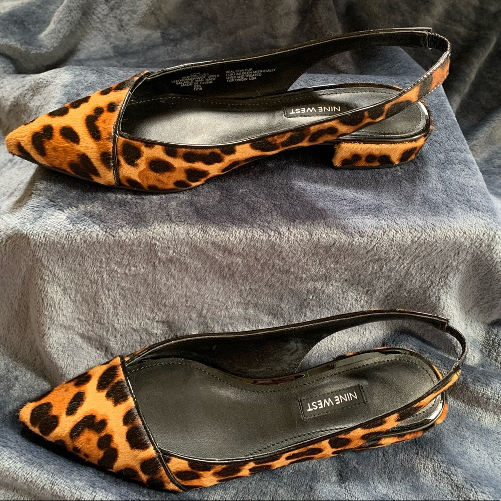 Nine West pony hair flats - New without tags